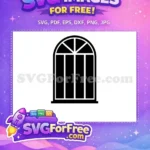 Free Black Window Free Silhouette Movie Free SVG 1 - Instant Download