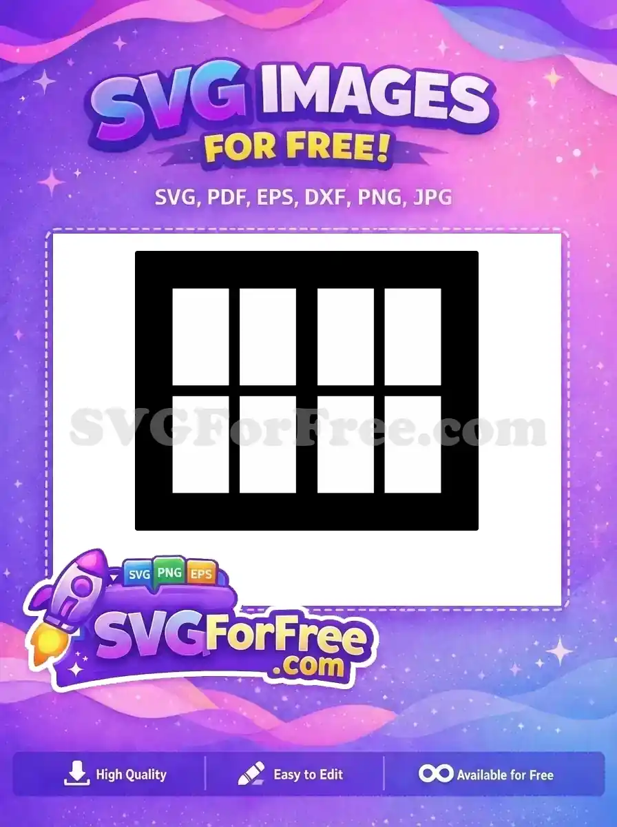 Free Number One Free Window Scene Free SVG