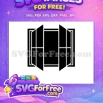 Free Open Window Free Black Window Simple Free SVG - Instant Download