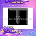 Free Number One Free Window Silhouette Movie Free SVG 16 - Instant Download