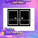 Free Simple Window Free Minimalist Home Decor Free SVG - Instant Download