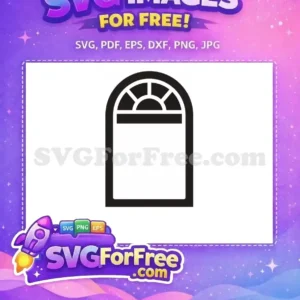 Free Arched Window Free Pane Window Architecture Free SVG Free Arched Window Free Pane Window Architecture Free SVG