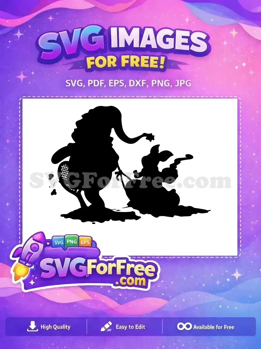 Free Hunny Pot Free Cute Bear Winnie The Pooh Free SVG 1