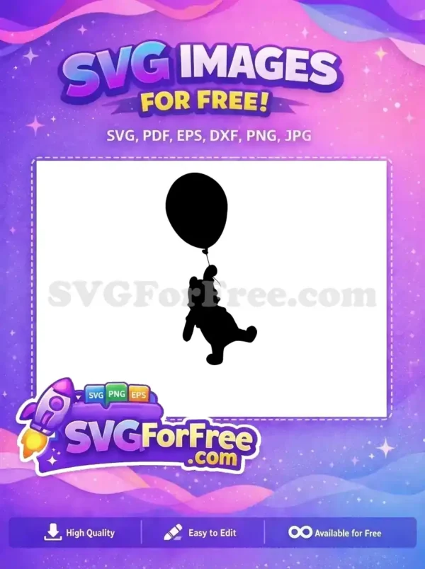 Free Cute Pooh Free Smiling Face Winnie The Pooh Free SVG