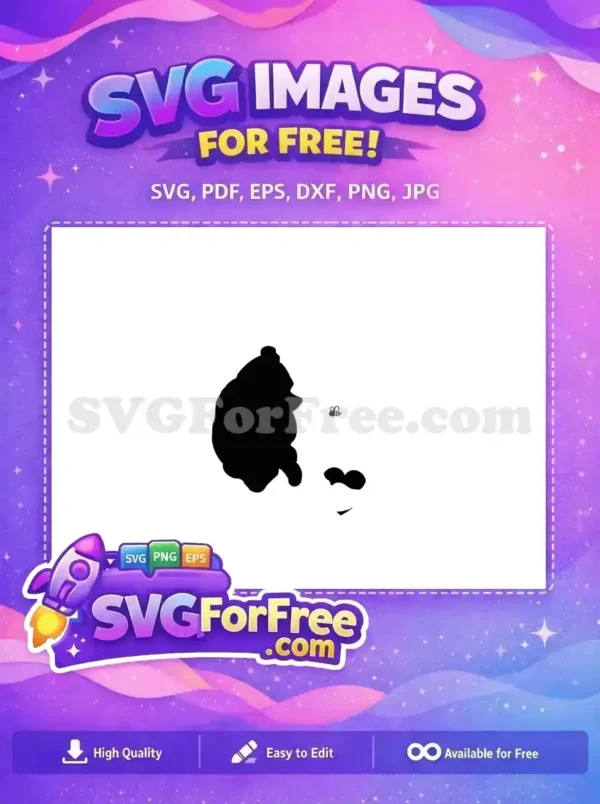 Free Hunny Pot Free Cute Bear Winnie The Pooh Free SVG 3