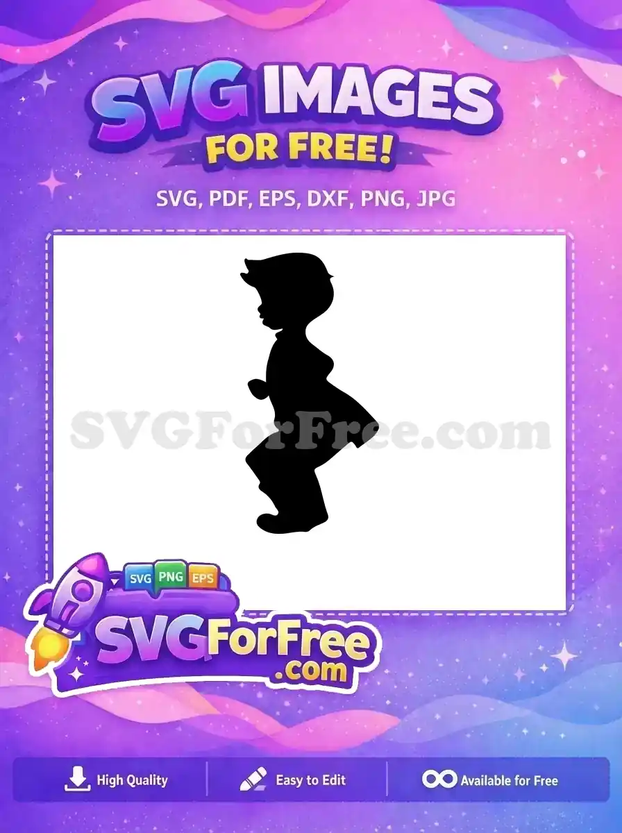 Free Silhouette Christopher Robin Free Walking Winnie The Pooh Free SVG