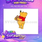 Free Honey Pot Free Red Shirt Winnie The Pooh Free SVG 3 - Instant Download