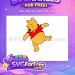 Free Smiling Pooh Free Red Shirt Winnie The Pooh Free SVG 5 - Instant Download