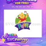 Free Santa Hat Free Candy Cane Winnie The Pooh Free SVG - Instant Download