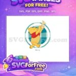 Free Trumpet Player Free Red Shirt Winnie The Pooh Free SVG - Instant Download