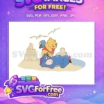 Free Pooh Bucket Free Eeyore Sand Winnie The Pooh Free SVG - Instant Download