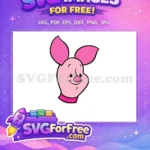 Free Pink Ears Free Smiling Face Winnie The Pooh Free SVG - Instant Download