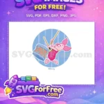 Free Drumming Piglet Free Joyful Expression Winnie The Pooh Free SVG - Instant Download