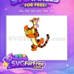 Free Tigger Tongue Out Free Honey Pot Winnie The Pooh Free SVG - Instant Download