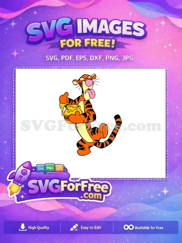 Free Tigger Tongue Out Free Honey Pot Winnie The Pooh Free SVG Free Tigger Tongue Out Free Honey Pot Winnie The Pooh Free SVG