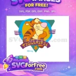 Free Orange Tiggerific Free Pink Nose Winnie The Pooh Free SVG - Instant Download