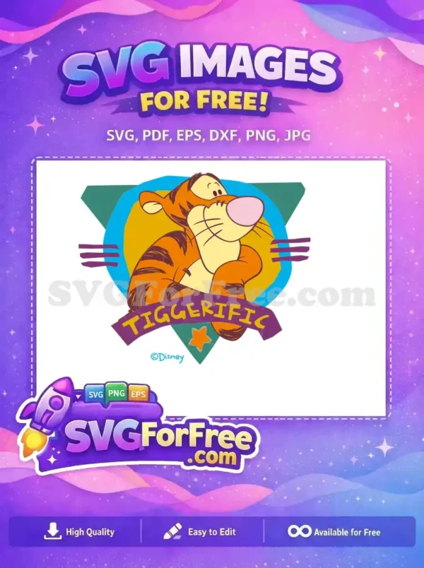Free Orange Tiggerific Free Pink Nose Winnie The Pooh Free SVG Free Orange Tiggerific Free Pink Nose Winnie The Pooh Free SVG