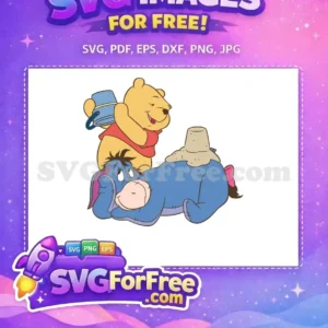 Free Bucket Holding Free Sand Castle Winnie The Pooh Free SVG