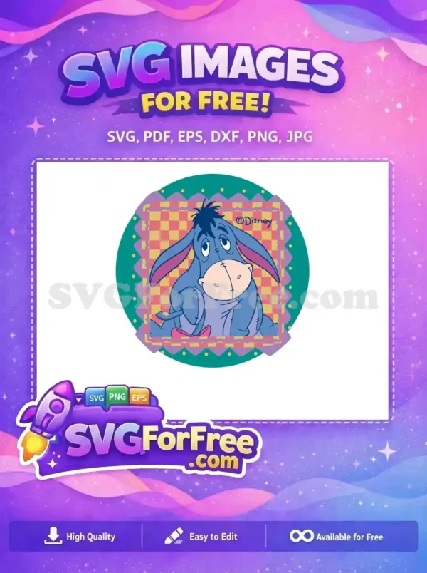 Free Sad Blue Eeyore Free Pink Bow Winnie The Pooh Free SVG 2 Free Sad Blue Eeyore Free Pink Bow Winnie The Pooh Free SVG 2