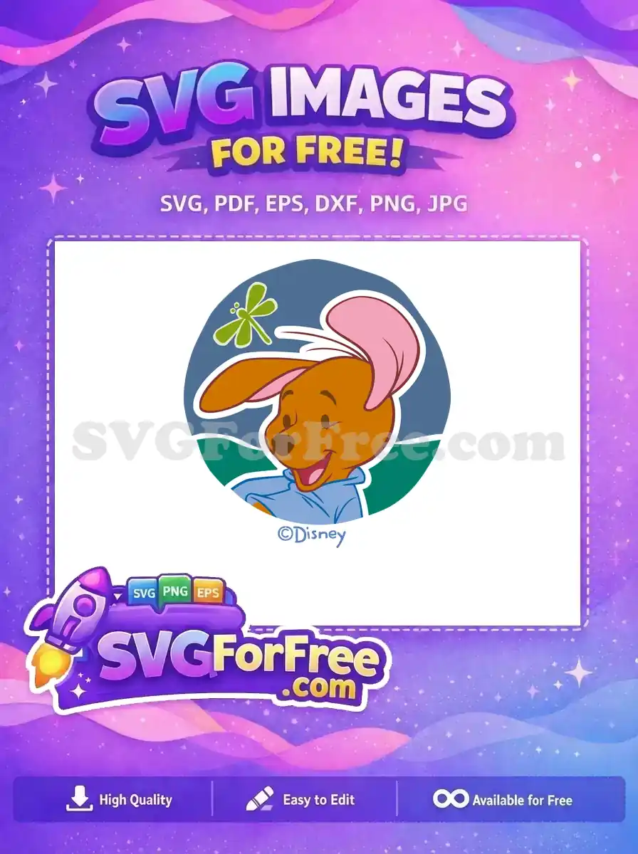 Free Roo Dragonfly Free Smiling Face Winnie The Pooh Free SVG
