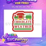 Free Train Clipart Free Chocolate Weather Quote Winter Free SVG - Instant Download