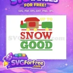 Free Winter Train Free Snow Good Quotes Free SVG - Instant Download