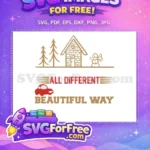 Free Cabin Snowman Free Red Car Winter Quotes Free SVG - Instant Download