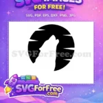 Free Howling Detail Free Wolf Silhouette Design Free SVG - Instant Download