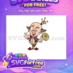 Free King Candy Crown Free Coin Wreck it Ralph Free SVG - Instant Download