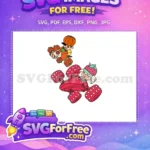 Free Pumpkin Head Free Strawberry Kart Wreck it Ralph Free SVG - Instant Download