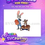 Free Judy Hopps Free Bogo Donut Zootopia Free SVG - Instant Download