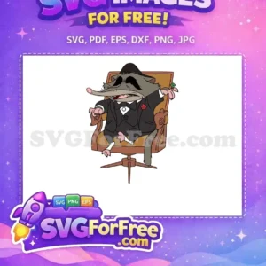 Free Zootopia Mr Big Gangster Ring Free Character Movie Free SVG