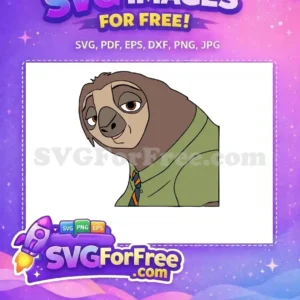 Free Sad Eyes Free Green Shirt Zootopia Free SVG