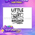 Free Dotted Free Arrows Heartbreaker Baby Free SVG - Instant Download