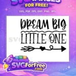 Free Inspirational Baby Quote Free Heart Arrow Baby Onesies Free SVG - Instant Download