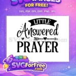 Free Dotted Script Free Heart Arrow Baby Quote Free SVG - Instant Download