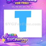 Free Happy Blue Free Dancing Baby Shark Party Free SVG - Instant Download