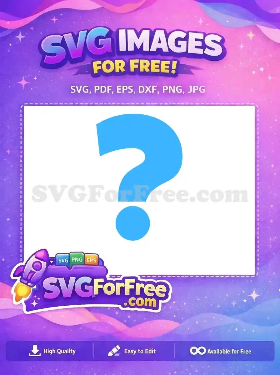 A vibrant light blue question mark symbol, a free vector graphic essential for digital and print designs. Download this free SVG for instant use!