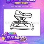 Free Cute Baby Free Pastel Design Baby Shower Free SVG - Instant Download