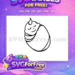 Free Cute Baby Feet Free Pink Blue Baby Shower Free SVG - Instant Download