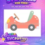 Free Cute Coral Free Green Seat Baby Shower Free SVG - Instant Download