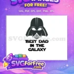 Free Darth Vader Free Best Dad Star Wars Free SVG - Instant Download