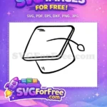 Free Graduation Cap Free Tassel Back To School Free SVG - Instant Download