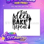 Free Baking Quote Free Kitchen Spoon Baker Quotes Free SVG - Instant Download