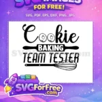 Free Donut Cookie Free Baking Tools Team Tester Free SVG - Instant Download