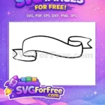 Free Blank Outline Free Wavy Shape Design Element Free SVG - Instant Download