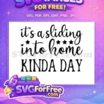 Free Sliding Home Script Free Black Hearts Stars Baseball Quotes Free SVG - Instant Download