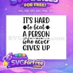 Free Motivational Baseball Quote Free Stitched Baseball Accents Sports Inspiration Free SVG - Instant Download