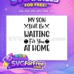 Free My Son Waiting Free Baseball Bats Balls Baseball Quotes Free SVG - Instant Download
