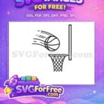 Free Basketball Shot Free Hoop Net Kobe Bryant Free SVG - Instant Download